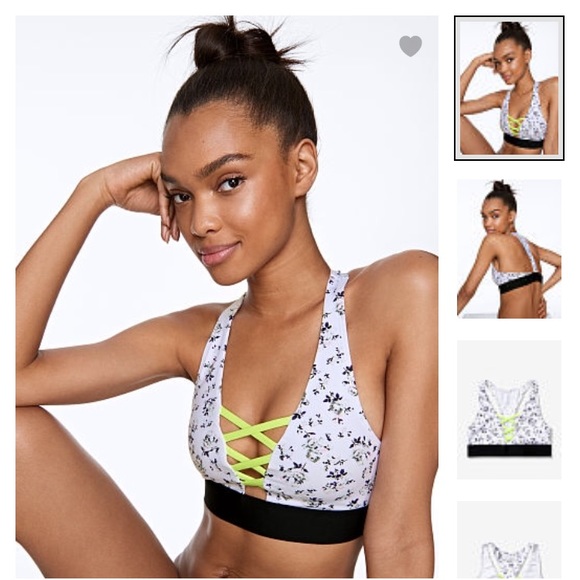 PINK Victoria's Secret Other - PINK Ultimate Strappy Front Sports Bra